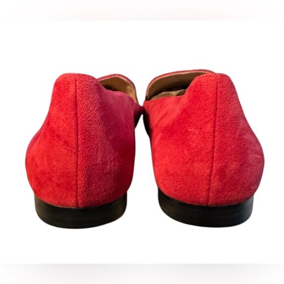 Naturalizer Emiline Women’s Red Suede Slip-On Loafers - Classic. New w/out Tags. - Picture 5 of 8